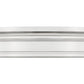 Z-Lite Bentley 20" 1-Light LED-Integrated Brushed Nickel Steel Frame White Acrylic Shade Flush Mount Lighting