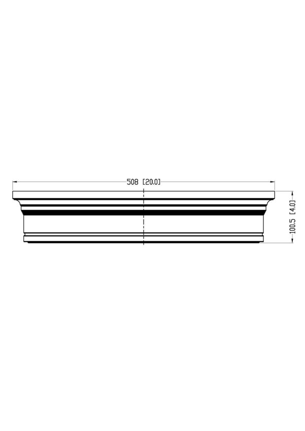 Z-Lite Bentley 20" 1-Light LED-Integrated Matte Black Steel Frame White Acrylic Shade Flush Mount Lighting