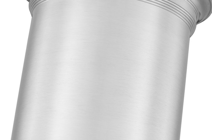 Z-Lite Bentley 8" 1-Light LED-Integrated Brushed Nickel Steel Frame White Acrylic Shade Flush Mount Lighting