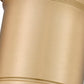 Z-Lite Bentley 8" 1-Light LED-Integrated Modern Gold Steel Frame White Acrylic Shade Flush Mount Lighting