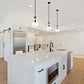 Z-Lite Bon Air 10" 1-Light Matte Black Steel and Clear Glass Shade Pendant Light