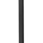 Z-Lite Brookside 10" W x 110" H 1-Light Black Aluminum Clear Beveled Glass Shade Outdoor Post Mounted Fixture
