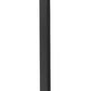 Z-Lite Brookside 10" W x 110" H 1-Light Black Aluminum Clear Beveled Glass Shade Outdoor Post Mounted Fixture