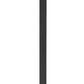 Z-Lite Brookside 10" W x 113" H 1-Light Black Aluminum Clear Beveled Glass Shade Outdoor Post Mounted Fixture