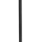 Z-Lite Brookside 10" W x 114" H 1-Light Black Aluminum Clear Beveled Glass Shade Outdoor Post Mounted Fixture