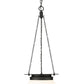 Z-Lite Calhoun 13" 1-Light Matte Black and White Opal Glass Shade Pendant Light
