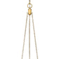Z-Lite Calhoun 9" 1-Light Heritage Brass and Clear Seedy Glass Shade Pendant Light