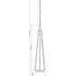 Z-Lite Calhoun 9" 1-Light Heritage Brass and Clear Seedy Glass Shade Pendant Light