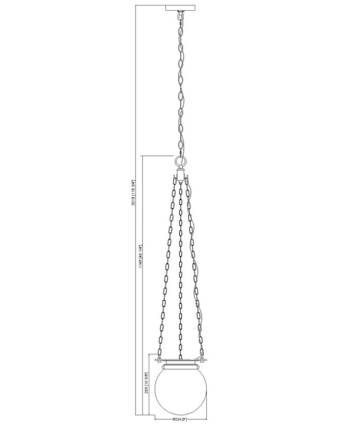 Z-Lite Calhoun 9" 1-Light Heritage Brass and Clear Seedy Glass Shade Pendant Light