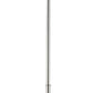 Z-Lite Calliope 5" 1-Light Polished Nickel Mini Pendant Light With Clear Glass Shade