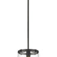 Z-Lite Callista 10" 1-Light Matte Black Pendant Light With Clear Glass Shade