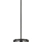 Z-Lite Callista 10" 1-Light Matte Black Pendant Light With Clear Glass Shade