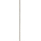 Z-Lite Callista 8" 1-Light Polished Nickel Mini Pendant Light With Clear Glass Shade