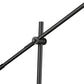 Z-Lite Calumet 6" 1-Light Matte Black Aluminum Table Lamp