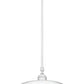 Z-Lite Camden 14" 1-Light Brushed Nickel Steel Pendant Light