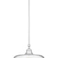 Z-Lite Camden 14" 1-Light Brushed Nickel Steel Pendant Light