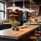 Z-Lite Camden 14" 1-Light Brushed Nickel Steel Pendant Light