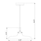 Z-Lite Camden 14" 1-Light Brushed Nickel Steel Pendant Light