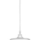 Z-Lite Camden 14" 1-Light Brushed Nickel Steel Pendant Light