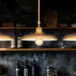 Z-Lite Camden 14" 1-Light Rubbed Brass Steel Pendant Light