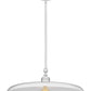 Z-Lite Camden 24" 1-Light Brushed Nickel Steel Pendant Light