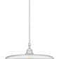 Z-Lite Camden 24" 1-Light Brushed Nickel Steel Pendant Light