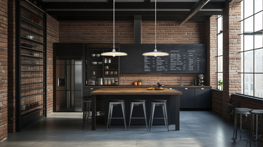 Z-Lite Camden 24" 1-Light Brushed Nickel Steel Pendant Light