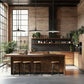 Z-Lite Camden 24" 1-Light Modern Bronze Steel Pendant Light