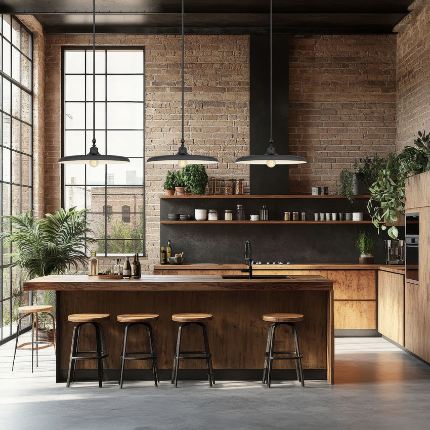 Z-Lite Camden 24" 1-Light Modern Bronze Steel Pendant Light
