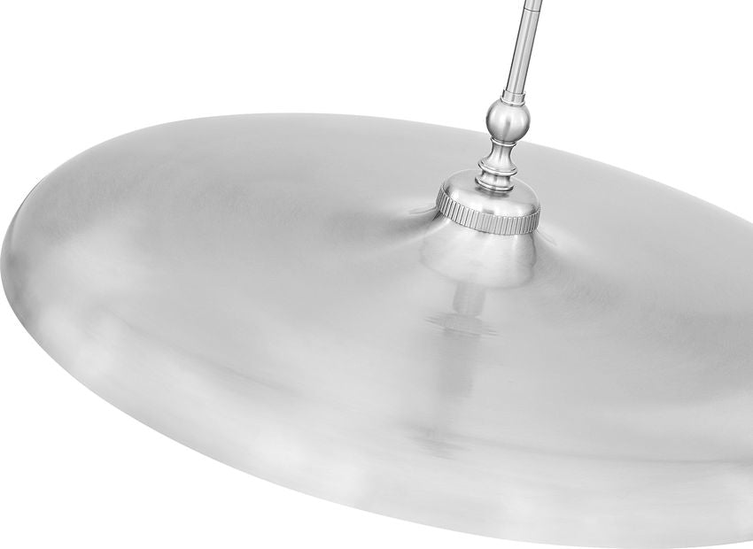 Z-Lite Camden 32" 1-Light Brushed Nickel Steel Pendant Light