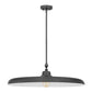 Z-Lite Camden 32" 1-Light Modern Bronze Steel Pendant Light