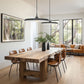 Z-Lite Camden 32" 1-Light Modern Bronze Steel Pendant Light