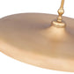 Z-Lite Camden 32" 1-Light Rubbed Brass Steel Pendant Light