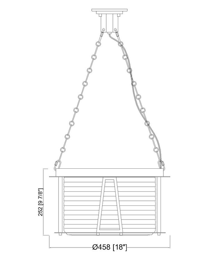 Z-Lite Cape Harbor 18" 3-Light Brushed Nickel Steel and Water Hammered Glass Shade Pendant Light