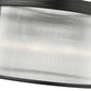 Z-Lite Carnaby 24" 6-Light Matte Black Steel and Clear Ribbed Glass Shade Chandelier