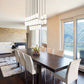 Z-Lite Cayden 18" 17-Light Brushed Nickel and Clear With Etched Opal Glass Shade Linear Chandelier