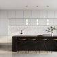 Z-Lite Cayden 1946P-ROD 7" 1-Light Modern Gold and Clear With Etched Opal Glass Shade Pendant Light