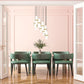 Z-Lite Cayden 24" 11-Light Modern Gold and Clear With Etched Opal Glass Shade Chandelier