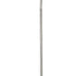 Z-Lite Celeste 59" Brushed Nickel Floor Lamp With Clear Seedy Glass Shade