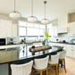 Z-Lite Chloe 14" 1-Light Brushed Nickel Pendant Light With Clear Glass Shade