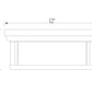 Z-Lite Clarion 12" 2-Light Polished Nickel Flush Mount Lighting With Inner Clear Water and Outer Clear Shade