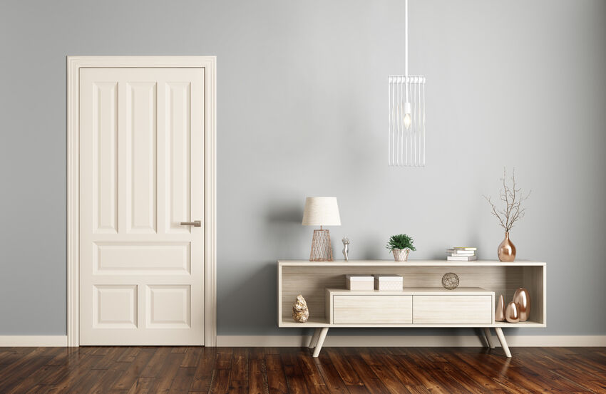Z-Lite Contour 7" 1-Light White Mini Pendant Light With Gloss White Steel Shade