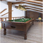 Z-Lite Cordon 16" 3-Light Matte Black and Rubbed Brass Billiard Island Light With Rubbed Brass Steel Shade