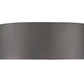 Z-Lite Coronado 12" 1-Light LED-Integrated Bronze Steel Frosted Plastic Shade Flush Mount Lighting
