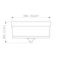 Z-Lite Cosmopolitan 14" 3-Light Heritage Brass Flush Mount Lighting With Etched White Glass Shade
