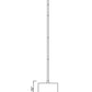 Z-Lite Counterpoint 7" 1-Light Modern Gold Steel and White Fabric Pendant Light