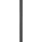 Z-Lite Davina 5016PHMR-519P-BK 10" W x 114" H 3-Light Black Aluminum Outdoor Post Mounted Fixture With Clear Ribbed Glass Shade