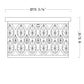 Z-Lite Dealey 15" 4-Light Matte Black Flush Mount Lighting With Matte Black and Clear Crystal Shade