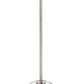Z-Lite Delaney 4" 1-Light Brushed Nickel Mini Pendant Light With Clear Glass Shade