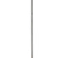 Z-Lite Delaney 4" 1-Light Brushed Nickel Mini Pendant Light With Clear Glass Shade